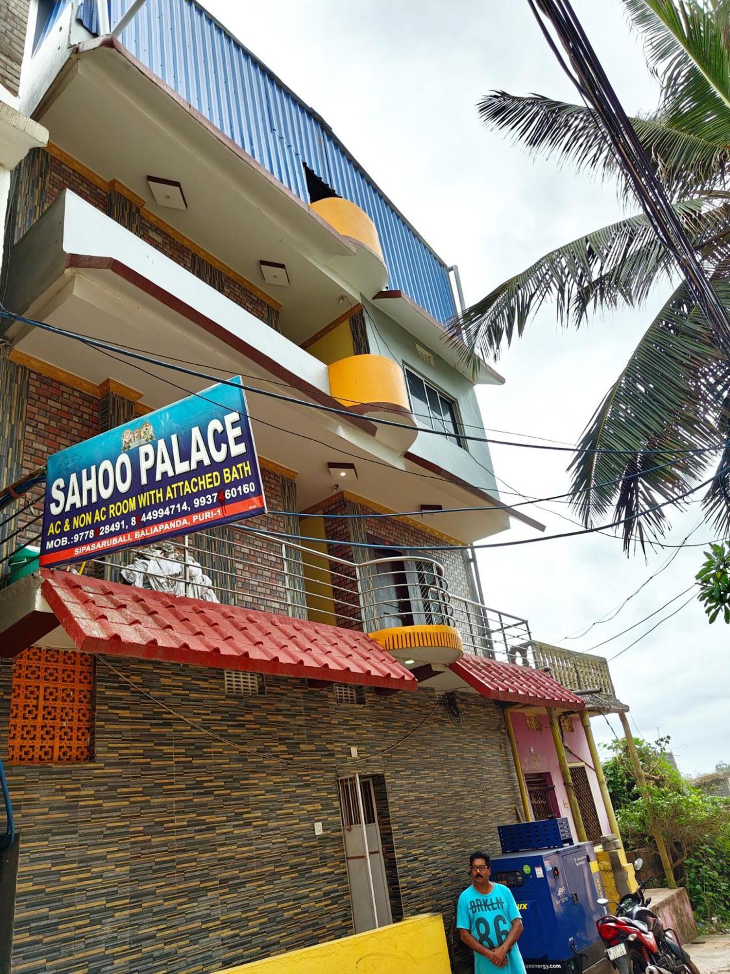 Goroomgo Sahoo Palace Puri - Prime Location Near Sea Beach - Excellent Service With Parking Facilities Exterior foto